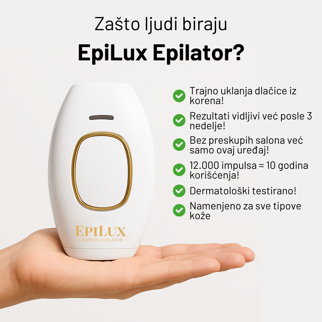 EpiLux Laserski Epilator